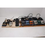 A Collection Of Guitar Effects Pedals