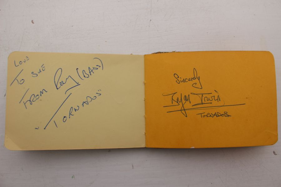 Autograph Album With Autographs From Brian Jones, The Tornados, Little Richard - Image 8 of 16