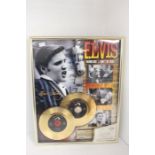 Framed Elvis Gold Disc