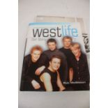 Early signed Westlife programme from Early Days concert, by all members, along with official