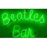 The Beatles Neon Sign