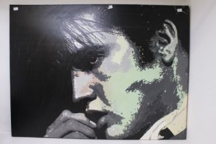 Elvis Portrait On Canvas
