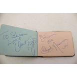 Autograph Album With Autographs From Brian Jones, The Tornados, Little Richard