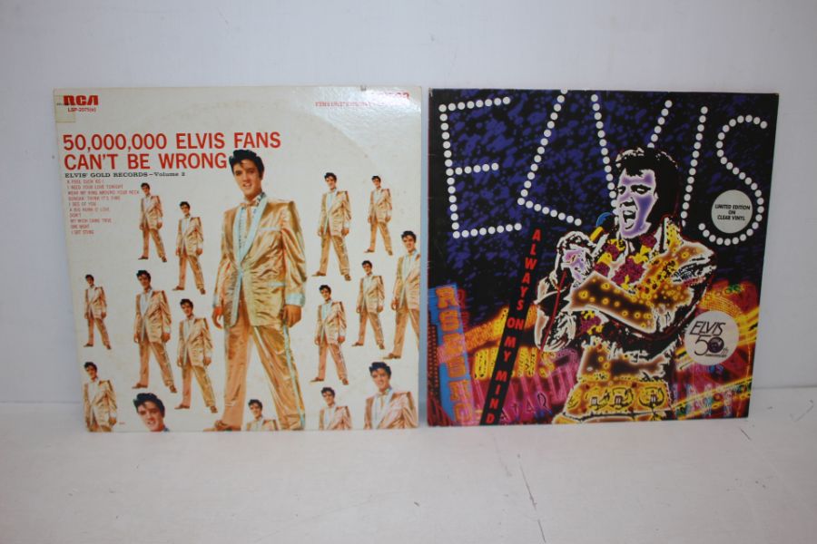 Collection Of Elvis Presley LP's & 7"