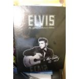 A Collection Of Elvis Books & Magazines