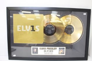 Elvis Presley 30 Number 1 Hits Gold Disc Number 110/1000