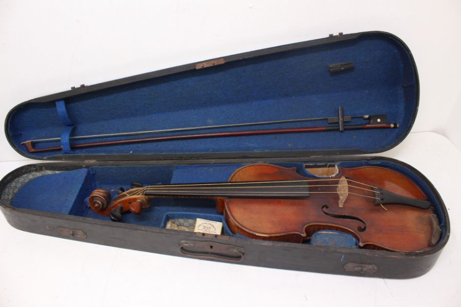 Violin Labelled Bennettini - Image 5 of 8