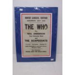 The Who Poster 10th July 1965