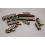 A Collection Of Harmonicas