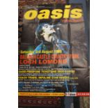 Oasis Subway Poster Loch Lomond 1996
