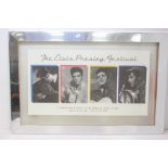 Framed Elvis Lithograph 2004 Elvis Festival