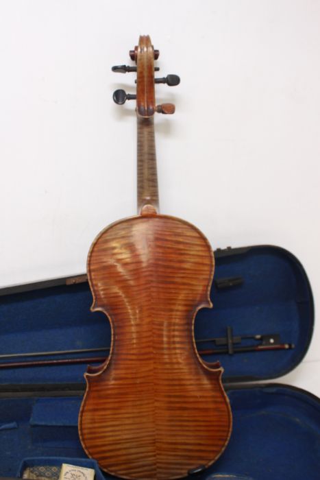 Violin Labelled Bennettini - Image 3 of 8