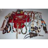 Large quantity of costume jewellery