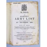 The Quarterly Army List for the Quarter Ending 31st December, 1918, official copy, London: HMSO,