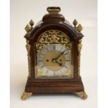 *** RE OFFER JULY £600-800*** A good late Victorian bracket clock by Goldsmiths and Silversmiths