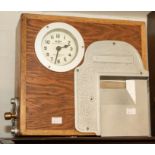 A good desk top autograph time recorder clocking in clock by Blick Time Recorders Ltd London.