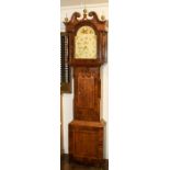 *** RE OFFER JULY £40-60*** T.L. Taylor, Pontefract, 30hr longcase clock with 12-inch still arch