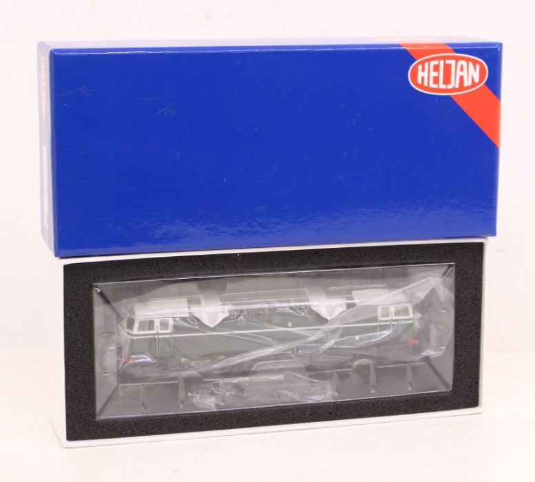 Heljan: A boxed Heljan, OO Gauge, Class 27 Diesel Locomotive D5353 BR Green, Reference 2724.