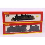 Hornby: A boxed Hornby, OO Gauge, BR 2-10-0 Class 9F Weathered, 92134, locomotive and tender,