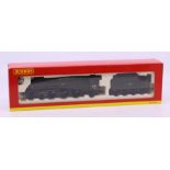 Hornby: A boxed Hornby, OO Gauge, BR 4-6-2 Class A4, Silver Fox 60017, locomotive and tender, R2266.