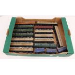 Hornby: A collection of assorted unboxed, Hornby, OO Gauge coaches to include: Buffet Car, LNER,