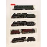 OO Gauge: A collection of five unboxed OO Gauge, locomotives, to include: Airfix and Mainline
