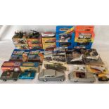 Diecast: A collection of assorted diecast vehicles to include Corgi James Bon’s 007 Moonraker