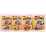 Tyco: A collection of three carded Tyco, US 1 Electric Trucking vehicles to comprise: Ref: 3902,
