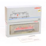 Marklin: A boxed Marklin, HO Gauge, Serie Re 4/4 II, Reference 3734. Original box, general wear