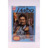 Marvel: A Marvel Star Wars: Lando Topps #1 Custom Edition, signed by Billy Dee Williams, London