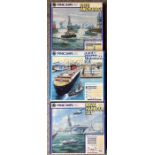 Minic: A collection of assorted Minic Ships sets to include: Fleet Anchorage, Ocean Terminal,