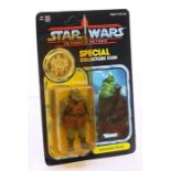 Star Wars: A Star Wars: Power of the Force, Kenner, Gamorrean Guard, 1984, 92 card back, carded.