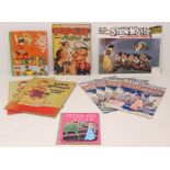 Books: A small collection of assorted children's books and comics to include: Popeye and Susan