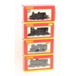 Hornby: A collection of four boxed Hornby, OO Gauge, tank locomotives, to comprise: BR 0-6-0 Terrier