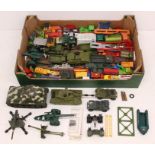 Diecast: A collection of assorted unboxed, playworn diecast to include: Corgi, Matchbox,