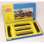 Hornby: A boxed Hornby Dublo, 'The Red Dragon' Passenger Train Set, Set 2021, appears complete,