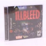 Sega: A Sega Dreamcast, Crazy Games, Illbleed, cased game disc, 2001. NTSC-U. Slight scratch marks