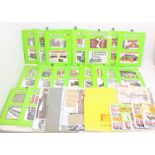 Model Railway: A collection of assorted boxed Metcalfe OO Gauge kits, mostly comprising of
