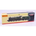 Hornby: A boxed Hornby, OO Gauge, Early BR Castle Class, 'Kidwelly Castle' 4098, with Sound (Decoder