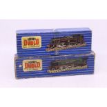 Hornby: A boxed Hornby Dublo, OO Gauge, Standard 2-6-4 Tank Locomotive BR, 3-rail, Reference