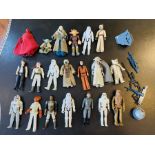 A collection of Star Wars circa 1970's / 80's action figures (qty)