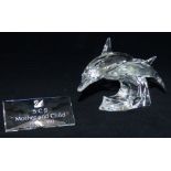 *****RE-OFFER £30 - £40*******  Swarovski crystal annual edition 1990 , Lead me , the dolphins ,