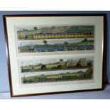 *****RE-OFFER £30 - £50*******  2 x lithographic Railway prints  of the Liverpool to Manchester