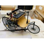 Franklin Mint 1/8 Scale 1886 Benz Patent Motorwagen - Boxed