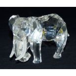 Swarovski Annual Edition 1993 , Inspiration, Africa, The elephant, with box and certificates 8cm