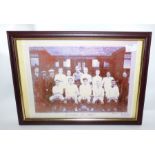 *****RE-OFFER £5 - £10***** Copy of a photograph of Glossop football club 1920-21 32.5 cm x 24 cm