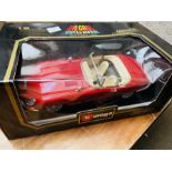 Burago 1:18 Jaguar 1961 E Type Model Car - Boxed