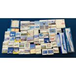 50+ Diecast Model Aircraft, predominantly Herpa 1/500 Scale, some larger scale plastic examples