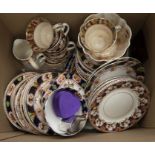 Quantity of ceramics in 3 boxes to include Portmerion, Edwardian etc.