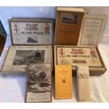 Railwayana: A collection of assorted Chad Valley Jigsaws to include ‘Speed’, Royal route to the